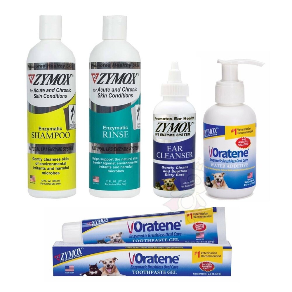 ZYMOX Oratene 三酵合一 口腔清潔 洗毛精 潤絲精 潔牙軟膏 口腔軟膏 清耳液 犬貓用『WANG』-圖片-1