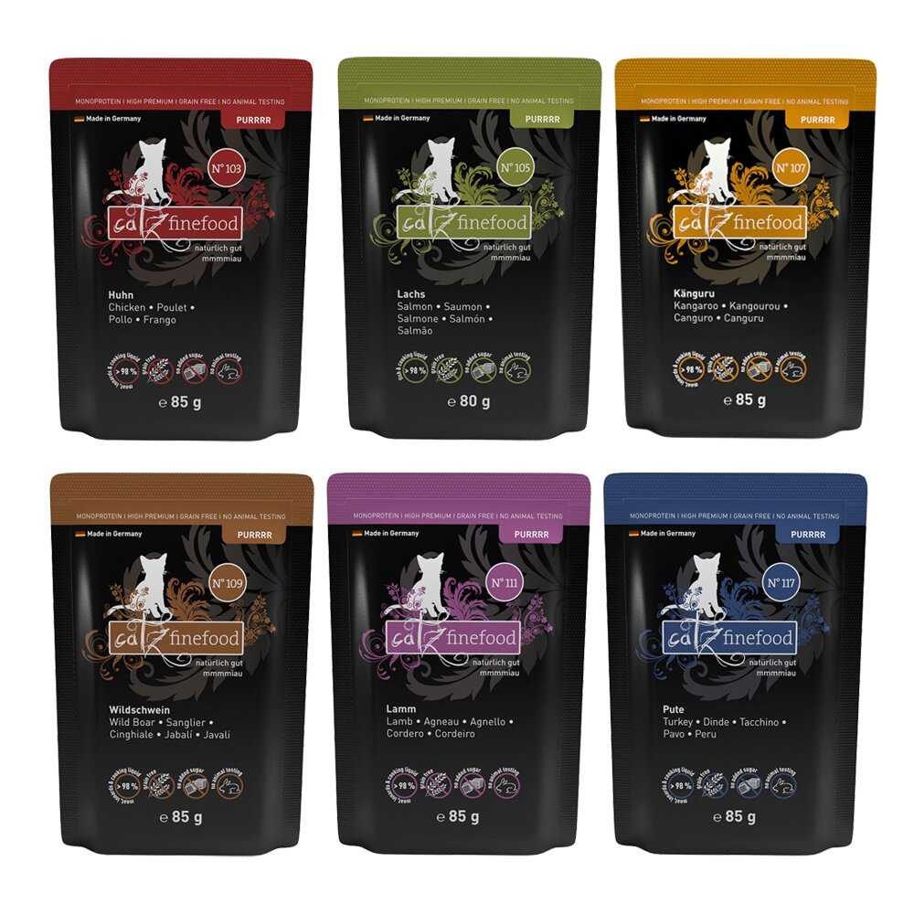 德國 CATZ 凱茲 貓咪主食貓餐包【單包】經典美食家系列 單一純肉低敏系列 貓餐包『WANG』-圖片-7