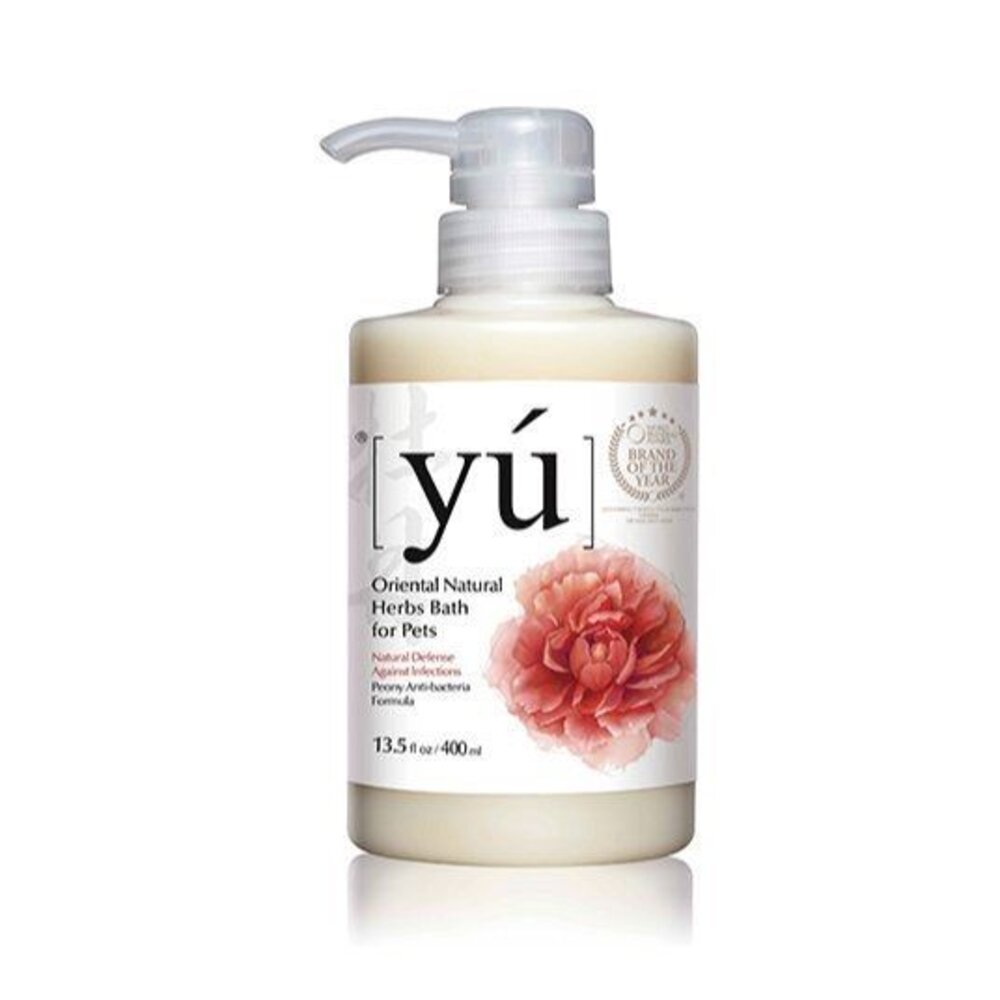YU 東方森草 亞洲寵物頂級保養沐浴乳400ml 沐浴乳 洗毛精 犬貓沐浴『WANG』-圖片-1