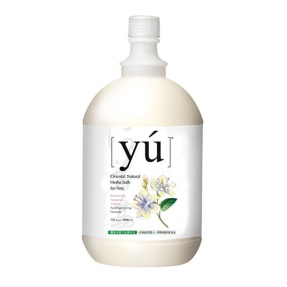 YU 東方森草 亞洲寵物頂級保養沐浴乳 洗毛精 4000ml【免運】犬貓用『WANG』-圖片-1