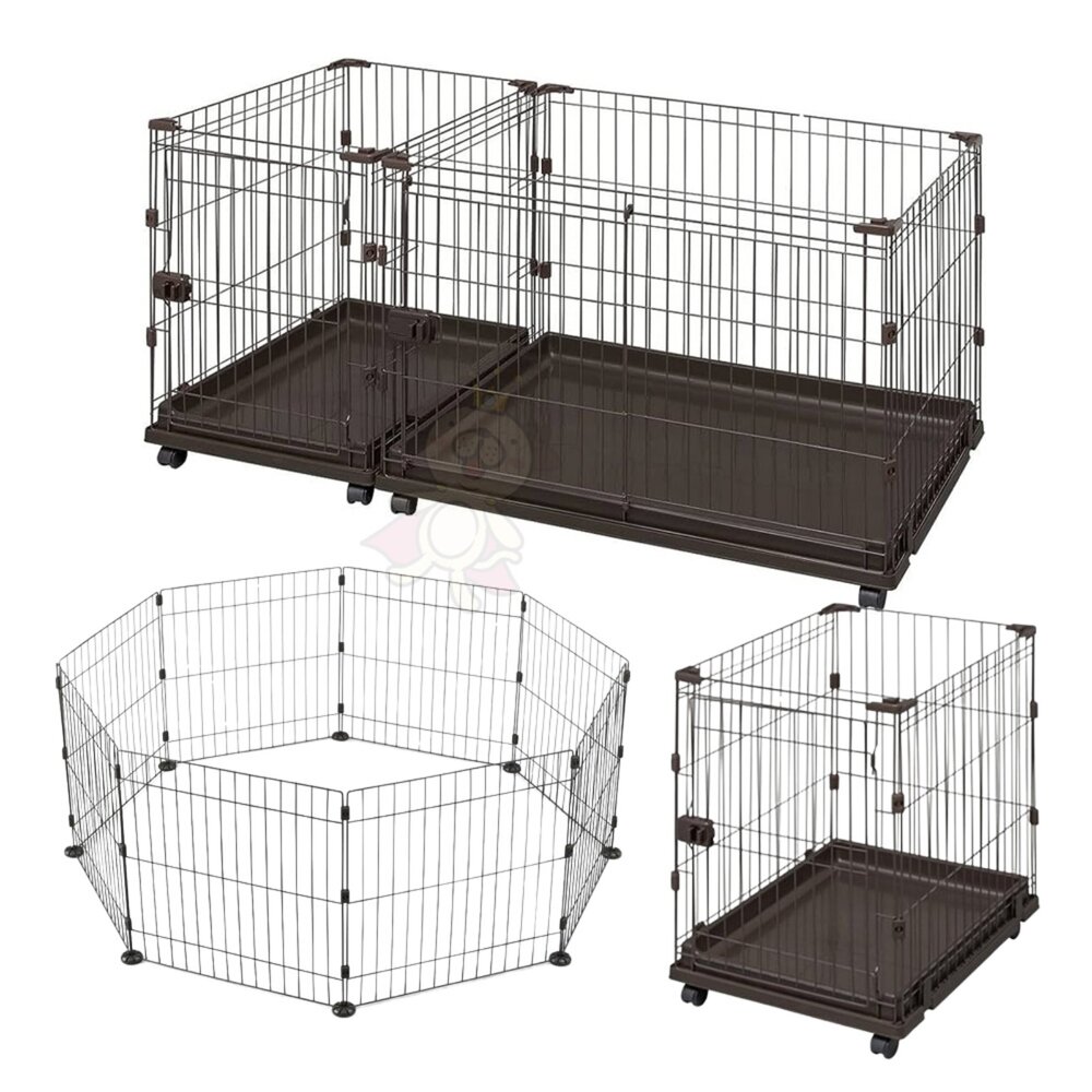 IRIS 8邊型自由組合圍欄PWC-628 PCS-930U 貓屋加高零件『WANG』-圖片-1