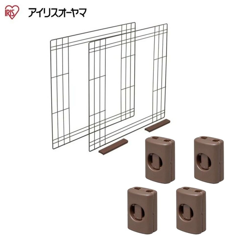 IRIS 組合屋零件 左右合併組零件 屋頂零件 寵物籠子 籠子零件『WANG』-圖片-1