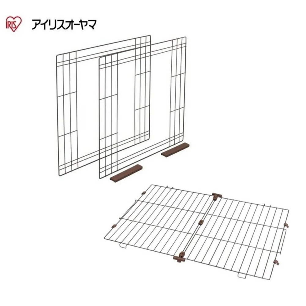 41863098-IRIS 組合屋零件 左右合併組零件 屋頂零件 寵物籠子 籠子零件『WANG』