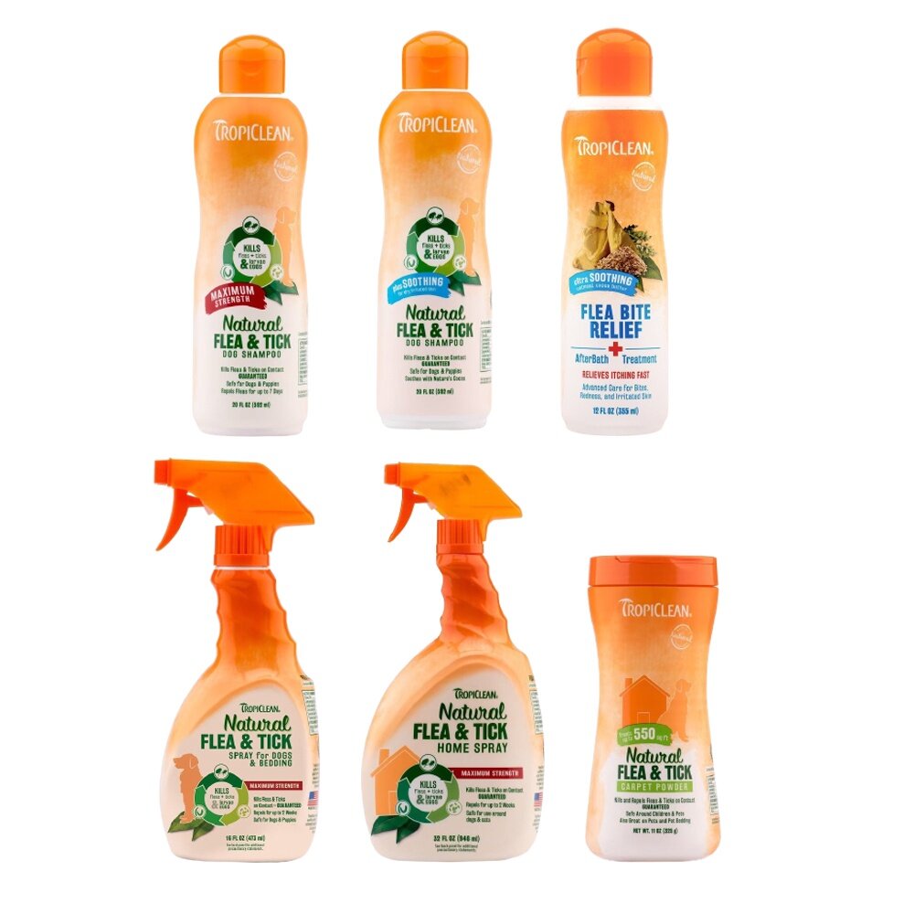 TROPICLEAN 洗毛精 潤絲精 噴劑 爽身粉 寵物清潔 犬貓適用『WANG』-圖片-1