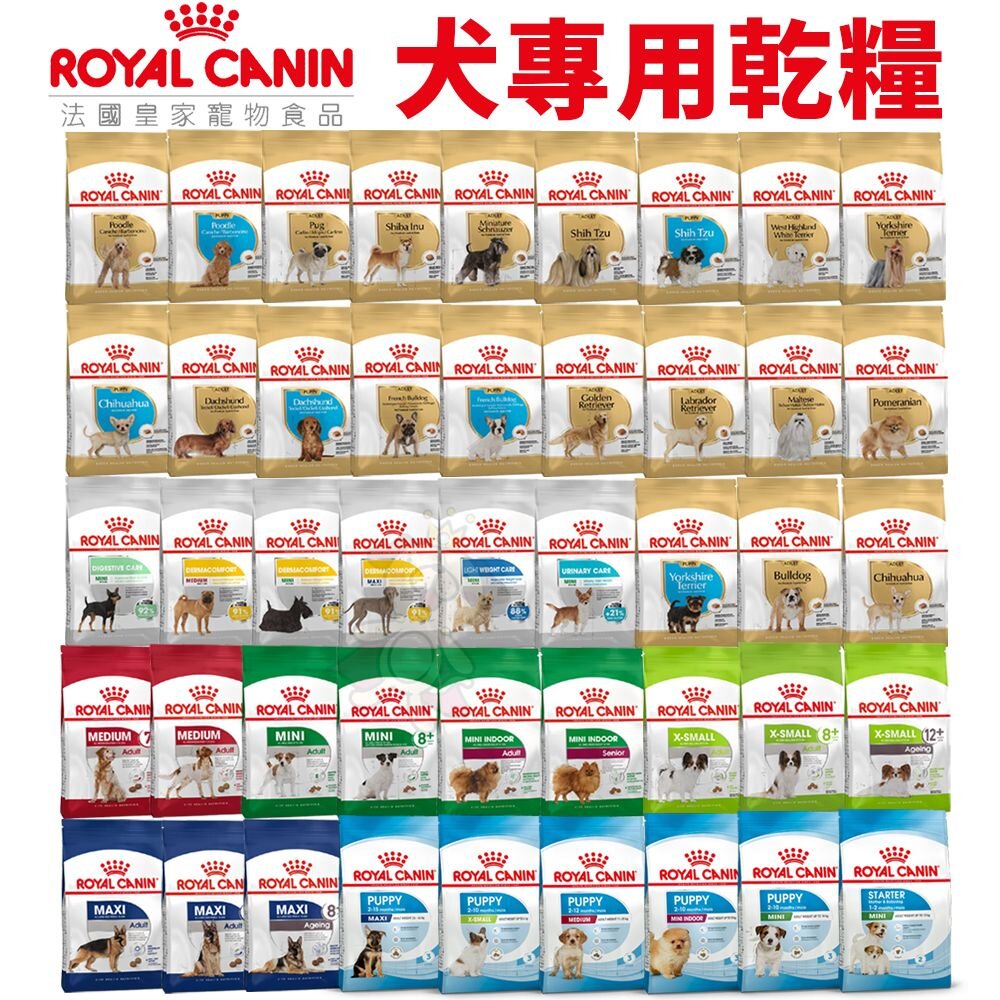 Royal Canin 法國皇家 犬專用乾糧 3Kg-8kg 小型犬 幼犬 成犬 犬糧 狗飼料『WANG』-圖片-4