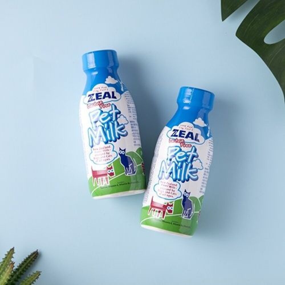 ZEAL 真致 紐西蘭 天然寵物牛奶 犬貓專用 380ml 1000ml犬貓牛奶 不含乳糖 寵物牛奶『WANG』-圖片-4