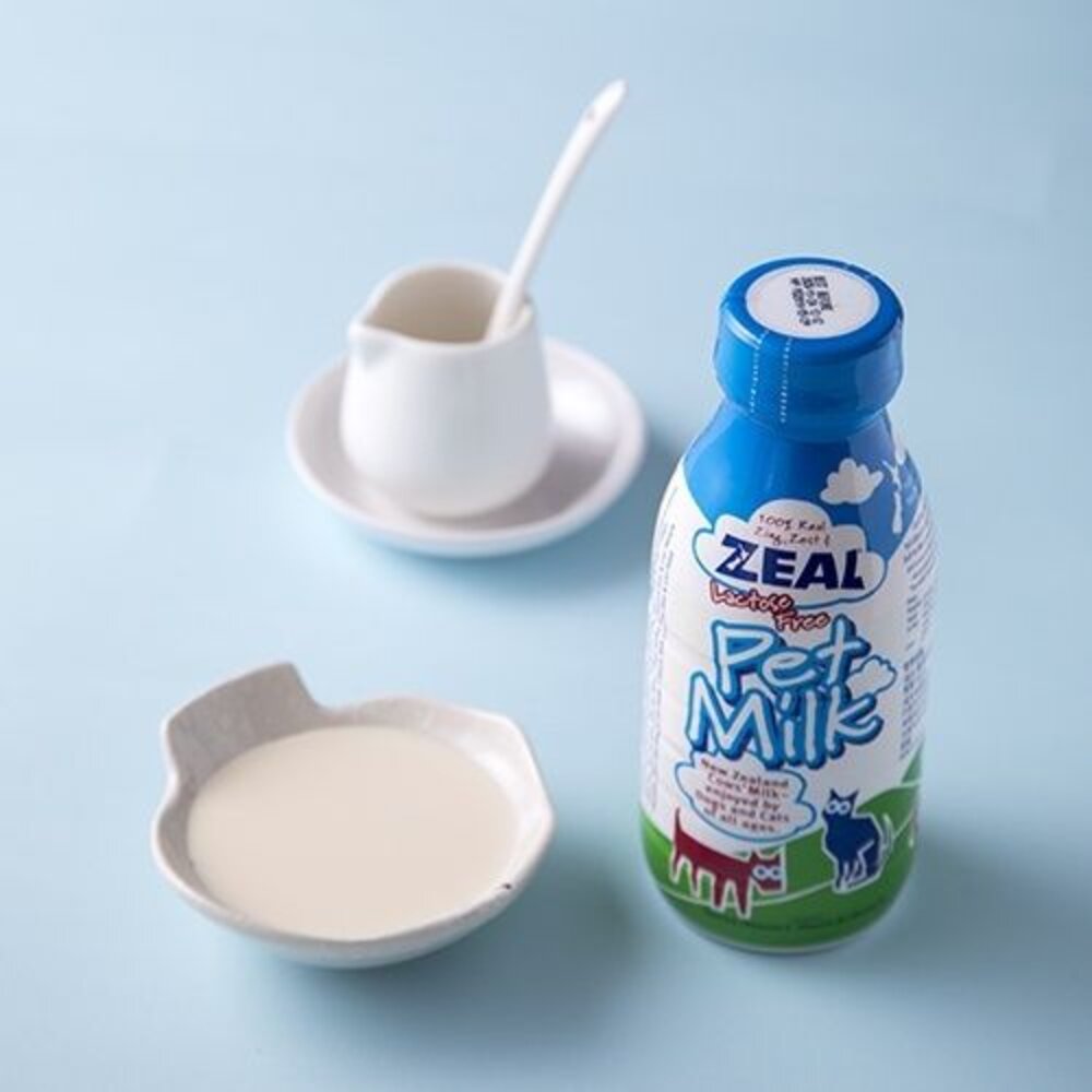 ZEAL 真致 紐西蘭 天然寵物牛奶 犬貓專用 380ml 1000ml犬貓牛奶 不含乳糖 寵物牛奶『WANG』-圖片-5