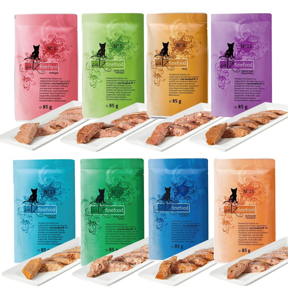 德國 CATZ 凱茲 貓咪主食貓餐包【16包組】 經典美食家系列 單一純肉低敏系列 貓餐包『WANG』-圖片-7