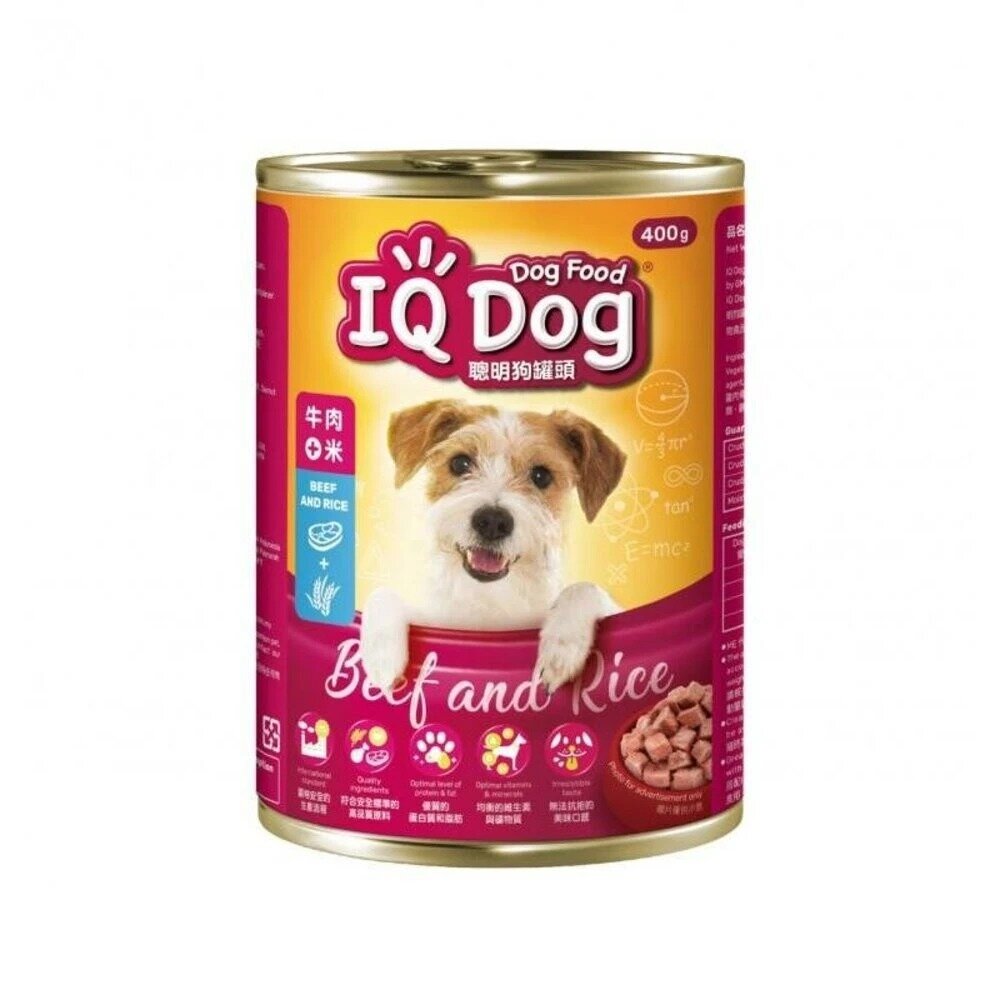 IQ Dog 聰明狗罐頭 400g【單罐】大罐 狗罐 狗罐頭『WANG』-圖片-5