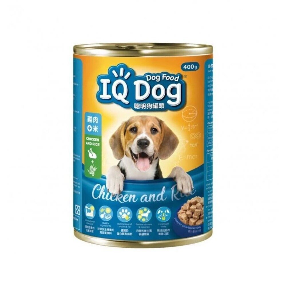 IQ Dog 聰明狗罐頭 400g【單罐】大罐 狗罐 狗罐頭『WANG』-圖片-6