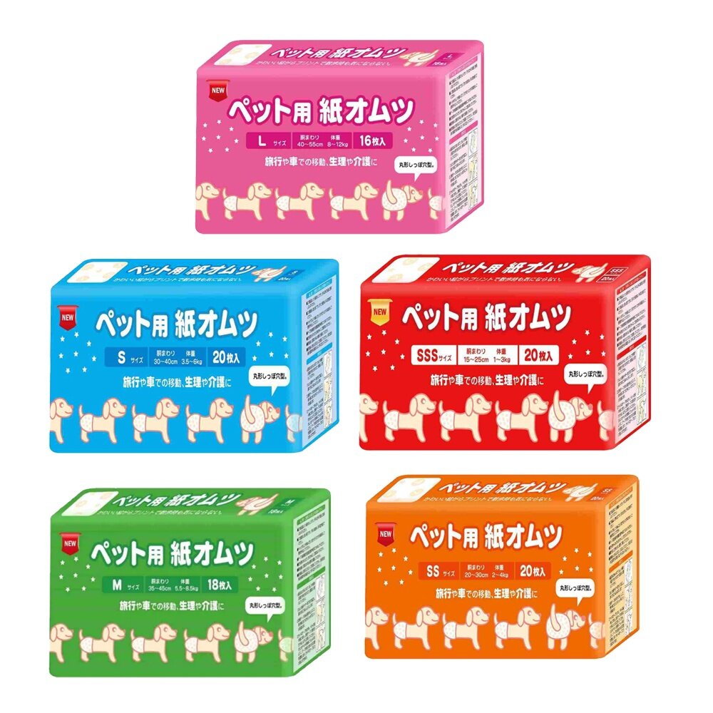 42433360-日本inuneru 狗兒爽 寵物尿褲 生理褲 寵物尿布『WANG』