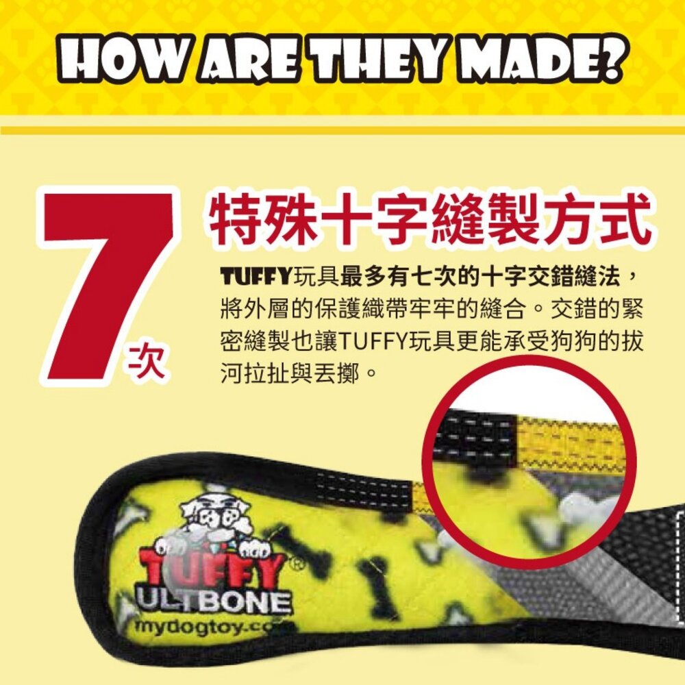 美國 Tuffy 狗玩具 有趣食物 耐咬外星人 動物庭院 海洋系列 可浮水 可機洗 耐咬 發聲玩具『WANG』-圖片-5