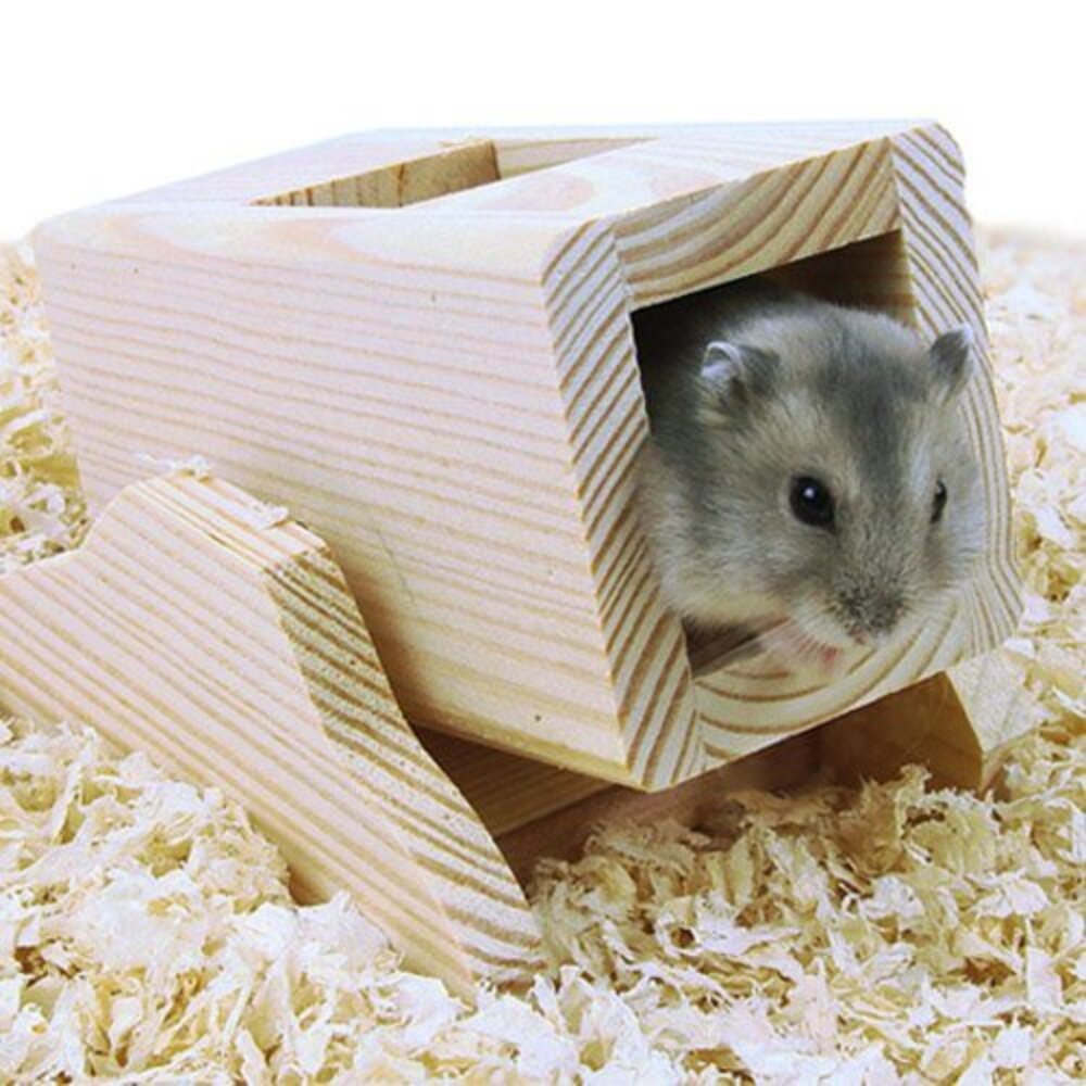 CARNO 倉鼠舒適原木-翹翹板│原木屋│翹翹桶│酒桶屋│瞭望台│彩虹雲梯│彩虹翹翹桶 倉鼠適用『WANG』-圖片-5