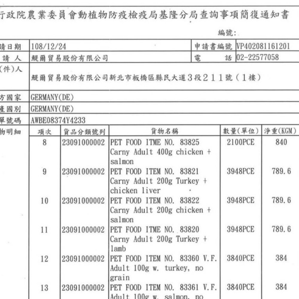 ANIMONDA 阿曼達 CARNY 卡恩貓罐【多罐組】主食貓罐 卡恩罐 主食罐 貓餐包 貓罐頭『WANG』-圖片-4