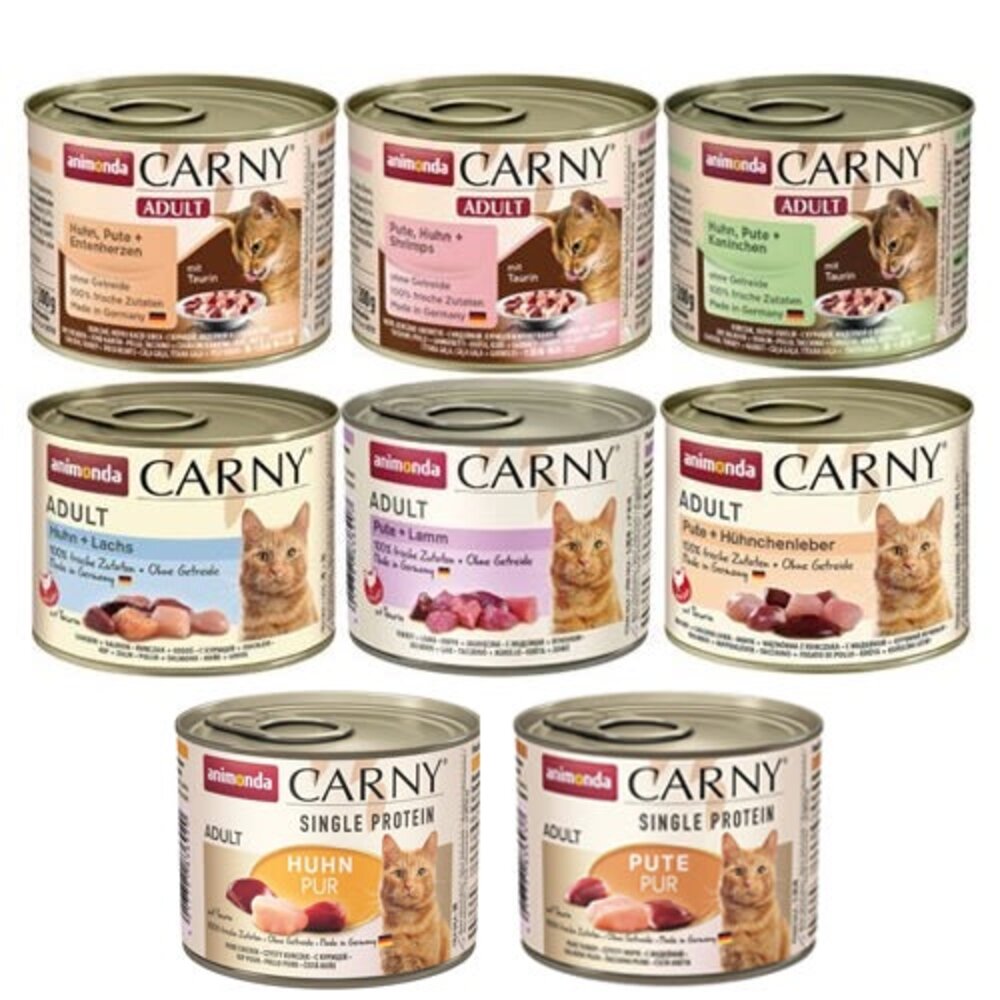 ANIMONDA 阿曼達 CARNY 卡恩貓罐【多罐組】主食貓罐 卡恩罐 主食罐 貓餐包 貓罐頭『WANG』-圖片-7