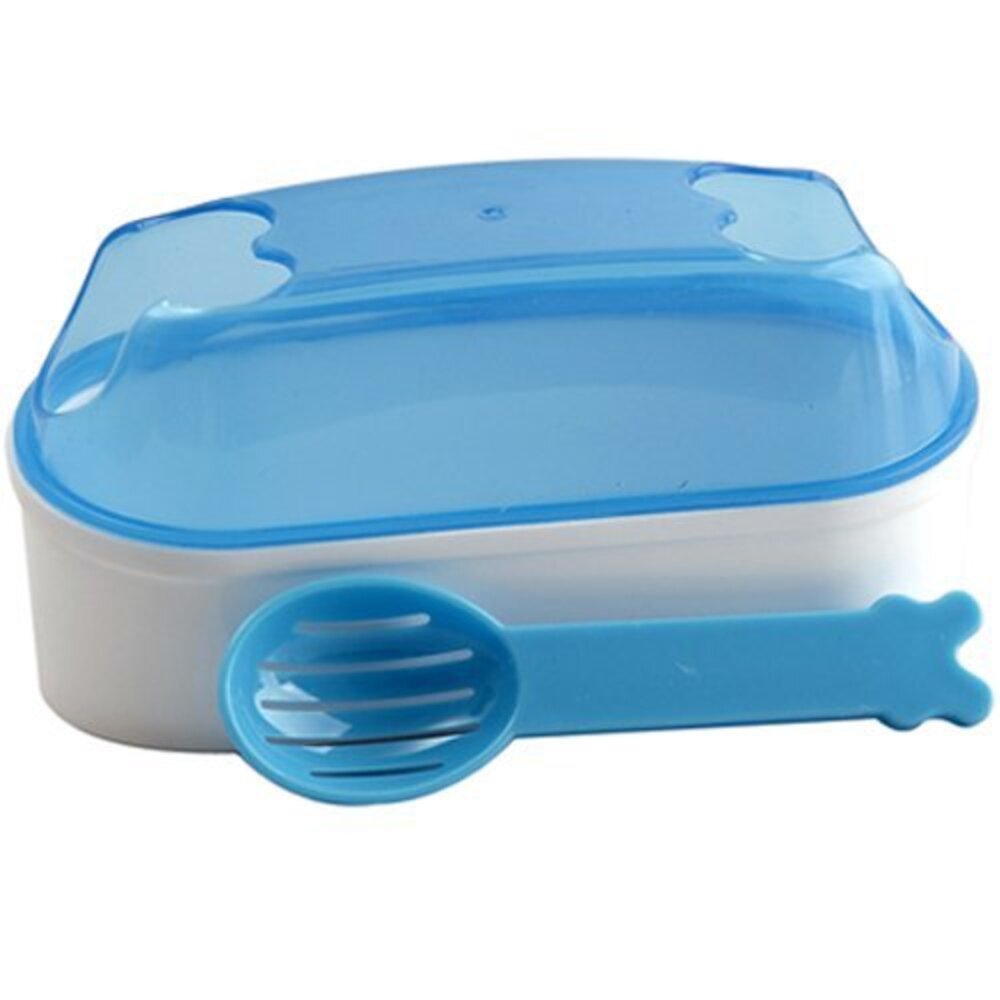 CARNO 倉鼠沐浴室-藍色S號/藍色L號 (雙門造型) 倉鼠適用『WANG』-圖片-4