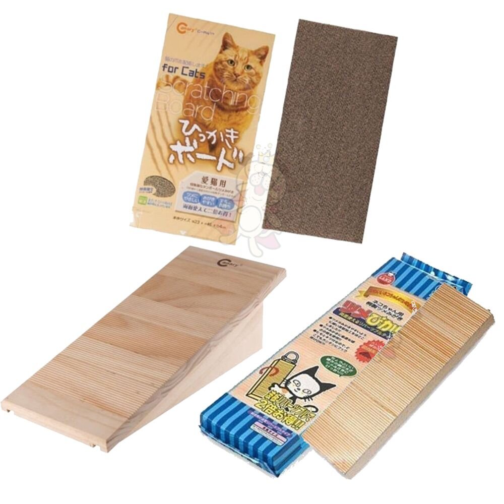 455150978-Canary 貓抓板 貓公爵指尖二重奏原木抓板C-A415 C-A417 C-A620 入門款 貓抓板『WANG』