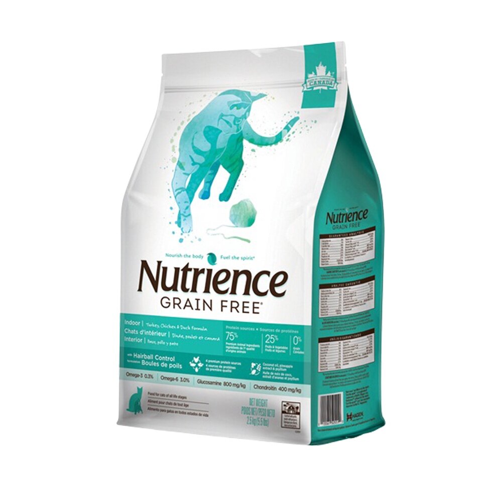 Nutrience 紐崔斯 無穀養生貓糧 2.5Kg-5kg 成貓 室內貓 多種魚 無穀貓 養生貓 貓飼料『WANG』-圖片-7