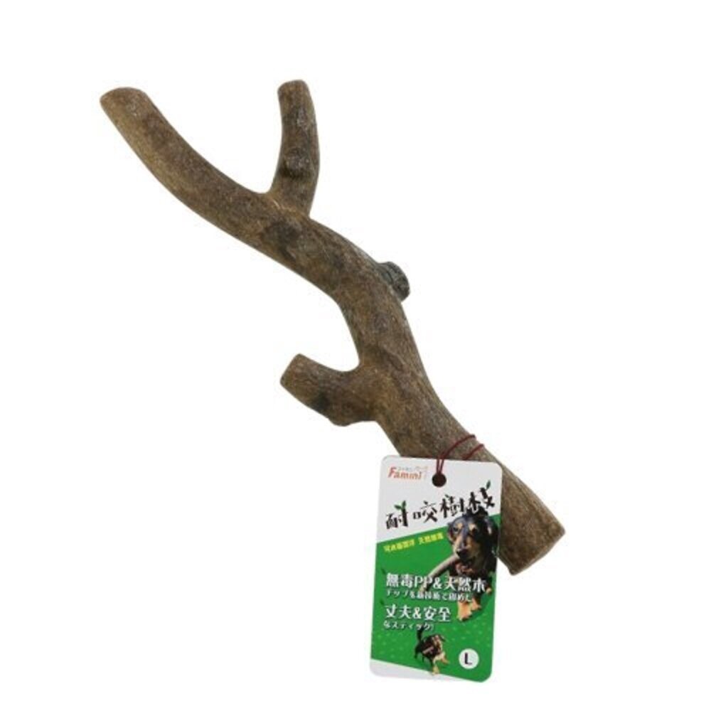 Famini 耐咬樹枝 啃咬玩具 Charming Pet 寵物玩具 互動玩具 貓玩具 狗玩具『WANG』-圖片-4