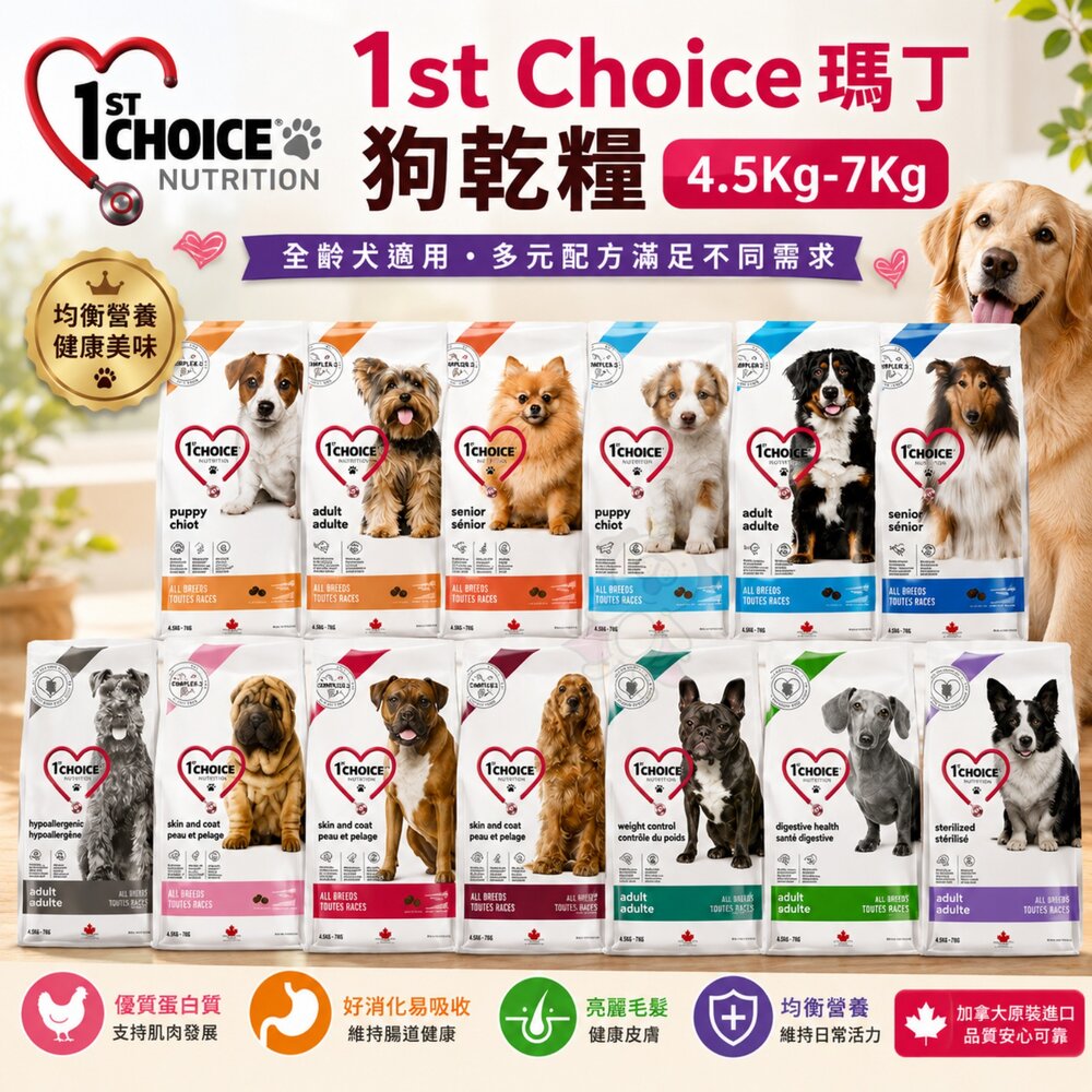 489810439-加拿大 瑪丁 狗乾糧 4.5Kg-7kg 迷你犬 幼成犬 狗乾糧 狗主食 狗飼料『WANG』