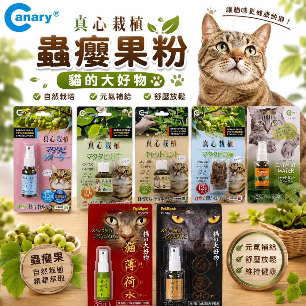 496049821-Canary 真心栽植 蟲癭果粉 貓的大好物 蟲癭果噴劑 貓薄荷噴劑 薄荷草粉 貓用 『WANG』