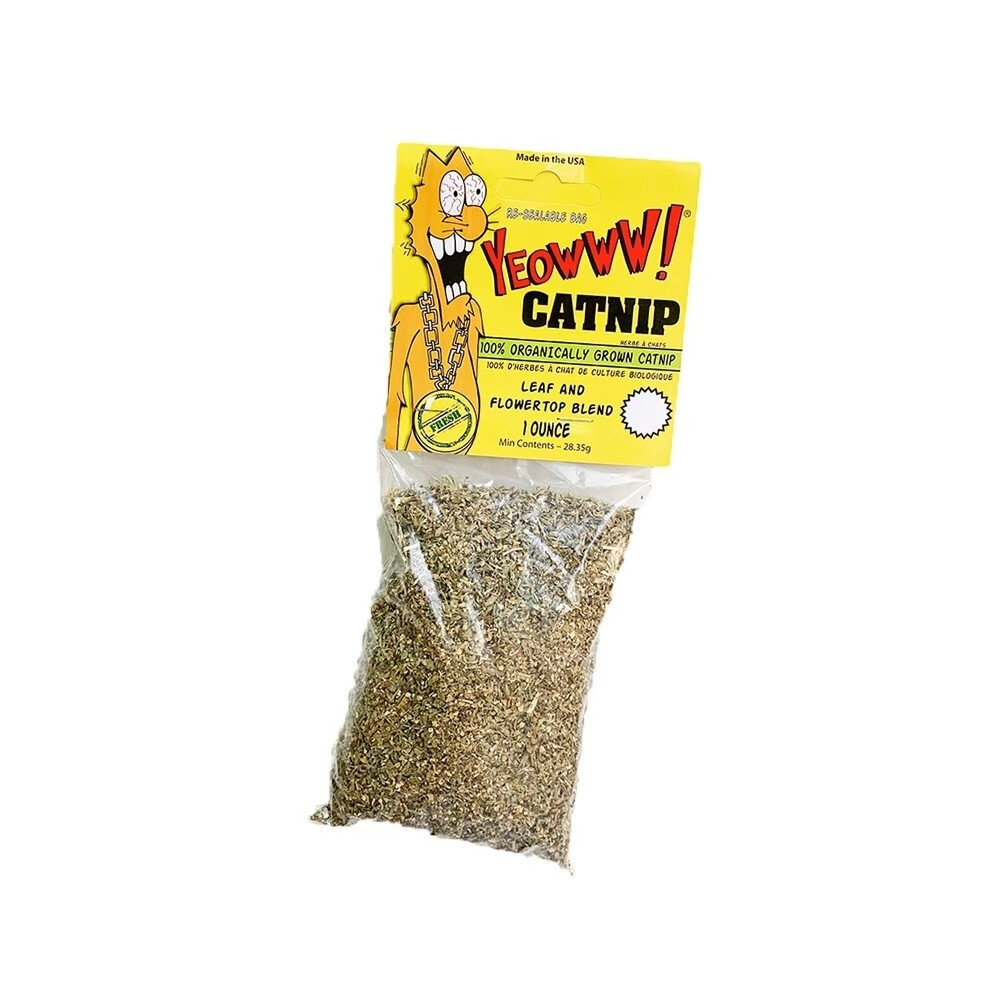 YEOWWW! 瘋狂貓 美國有機貓草 貓草 貓咪最愛 可添加在玩具上或貓抓板『WANG』-圖片-3