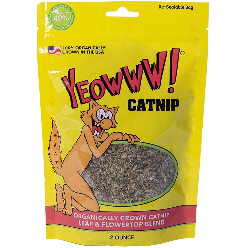 YEOWWW! 瘋狂貓 美國有機貓草 貓草 貓咪最愛 可添加在玩具上或貓抓板『WANG』-圖片-6