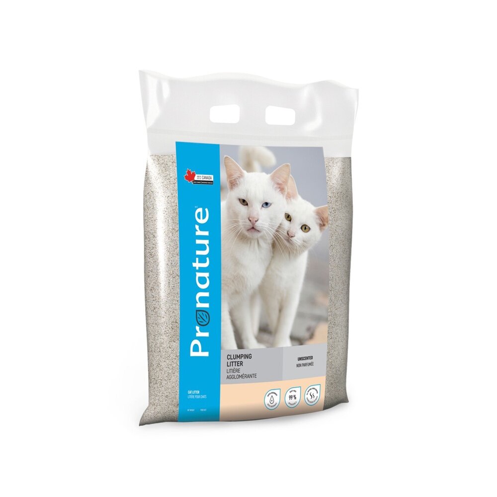 Pronature創鮮 天然礦物貓砂12kg【0運費】 尤加利/抗菌清香/抗菌無精油 貓砂『WANG』-圖片-4