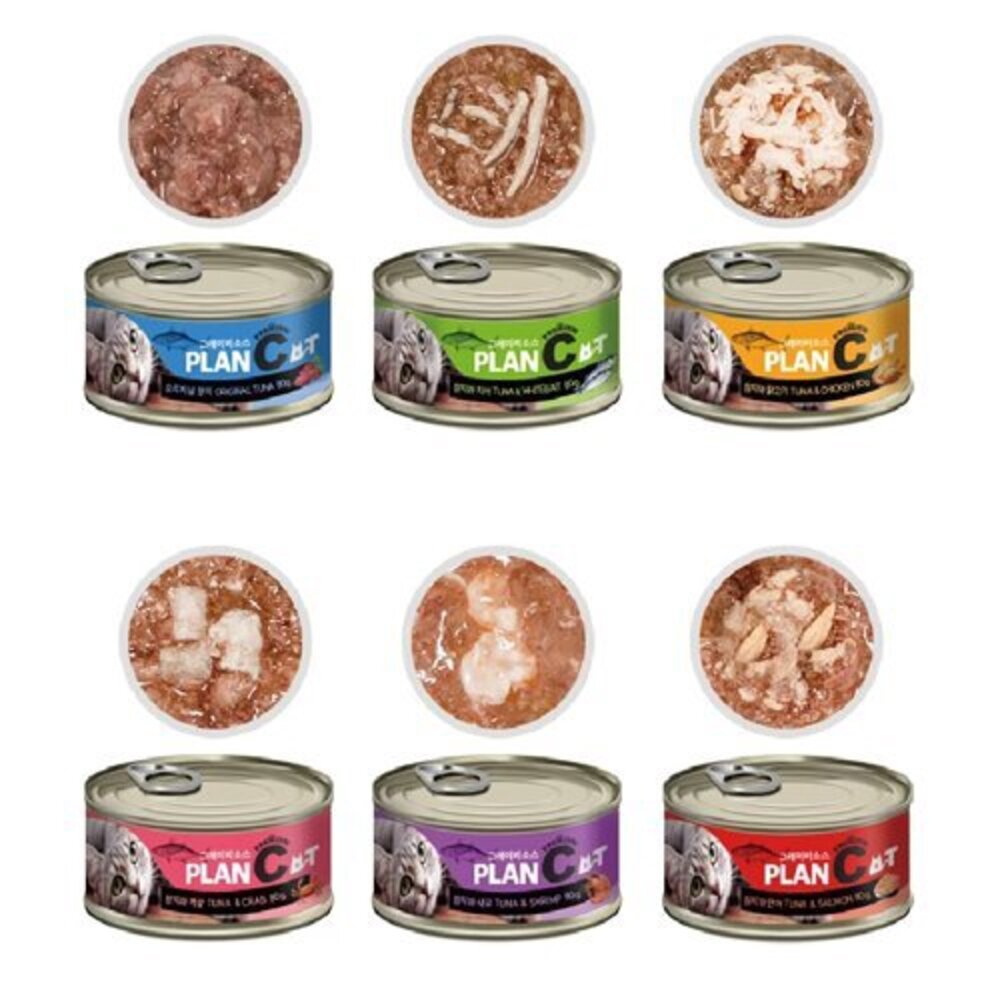 喵洽普 PLAN C 無穀貓罐80g【單罐】挑嘴貓也愛吃 無穀罐 貓罐頭『WANG』-圖片-1