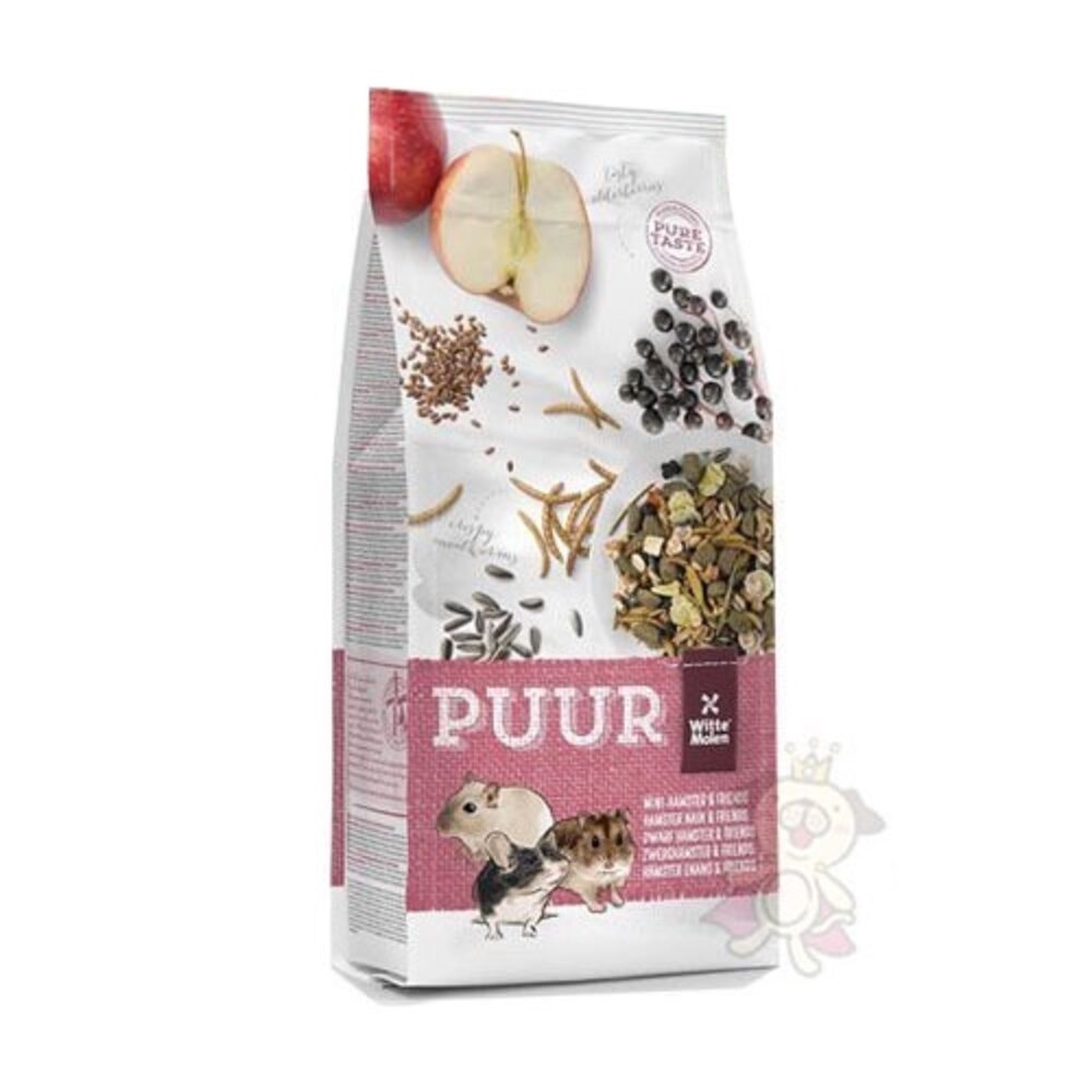 荷蘭偉特 PUUR 純天然小動物飼料 倉鼠/龍貓/幼兔/成兔/天竺鼠/草本兔 小動物飼料『WANG』-圖片-4