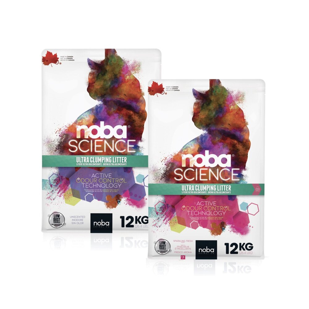 noba 科學礦砂 貓砂 26.4LB(12kg)【免運】加拿大 藍鑽貓砂 礦砂 膨潤土 無塵細砂 貓砂『WANG』-圖片-2
