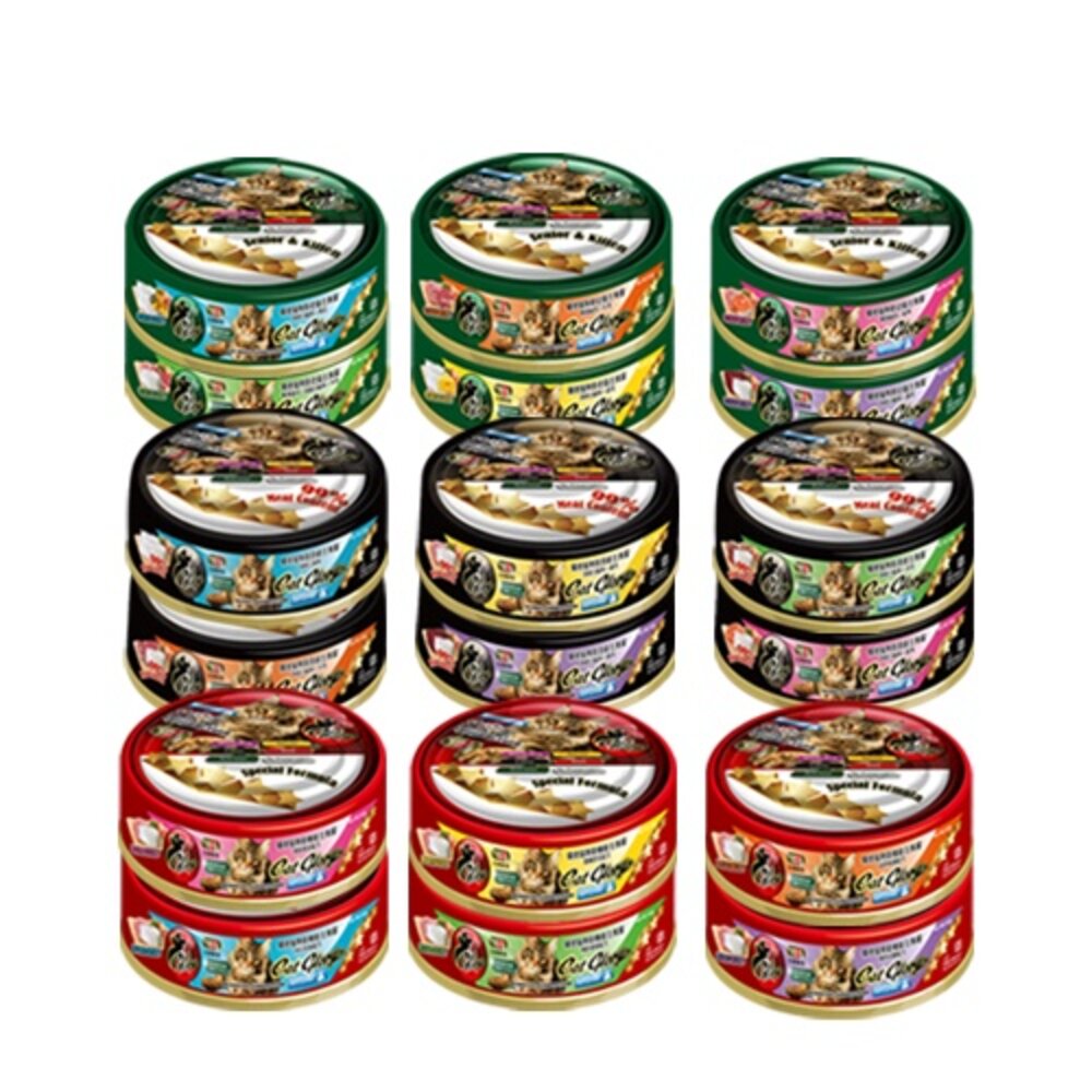 Cat Glory 驕傲貓 貓罐【24罐組】無穀 頂級 機能 美味 幼貓 老貓 貓主食罐 白鮪魚 貓罐頭『WANG』-圖片-1