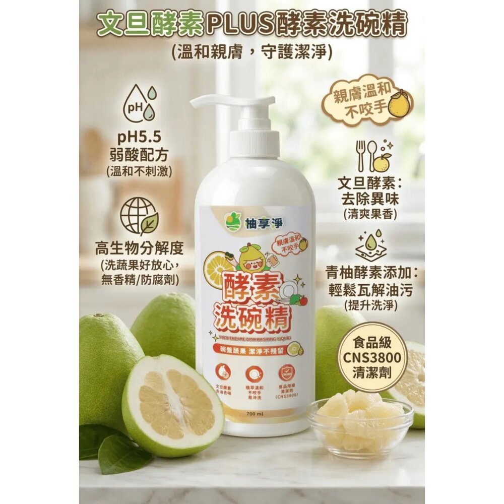 【油污剋星組】柚享淨|廚房潔淨雙效組 (除油泡沫500ml+洗碗精700ml)居家清潔『WANG』-圖片-10