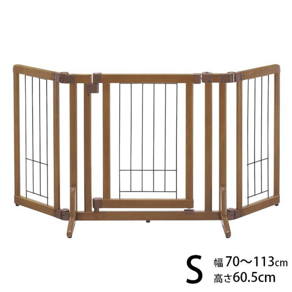RICHELL 寵物用木製附門圍欄 S號58471|M號58481| L號58491 寵物圍欄 寵物籠『WANG』-圖片-8