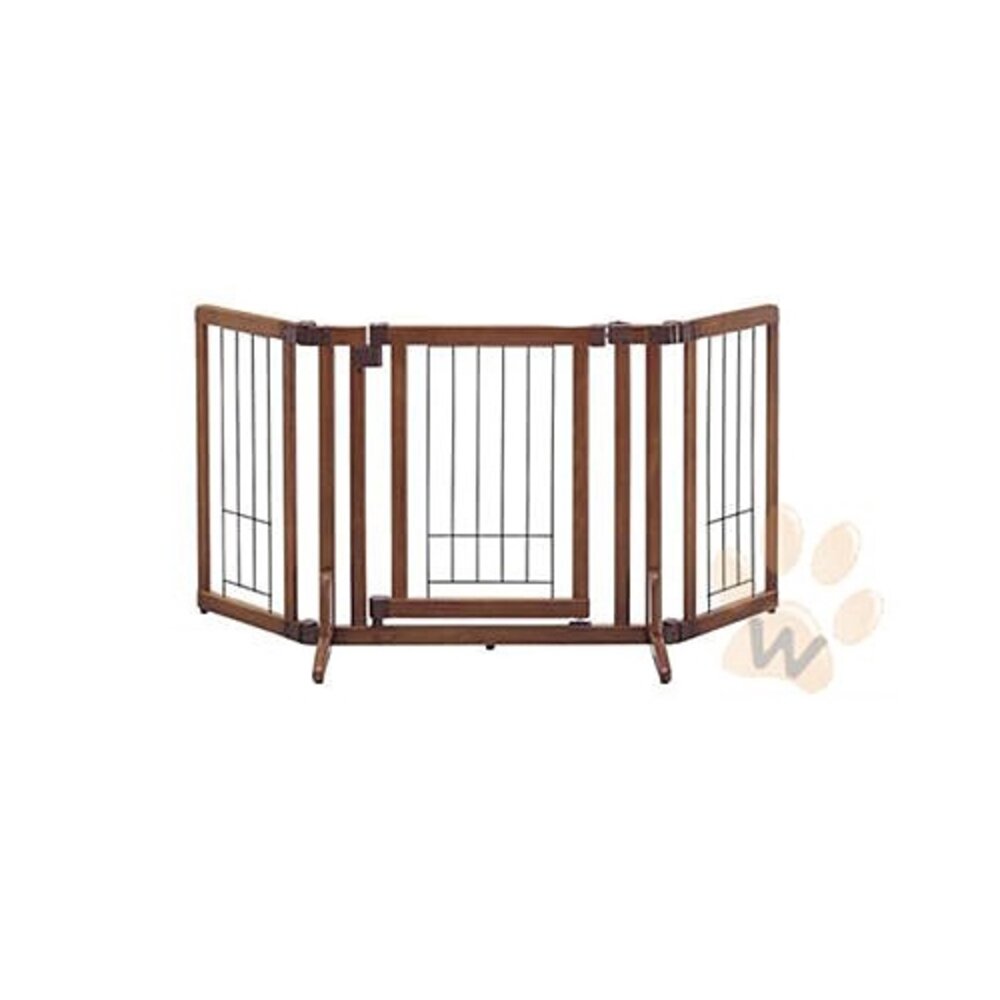 RICHELL 寵物用木製附門圍欄 S號58471|M號58481| L號58491 寵物圍欄 寵物籠『WANG』-圖片-9