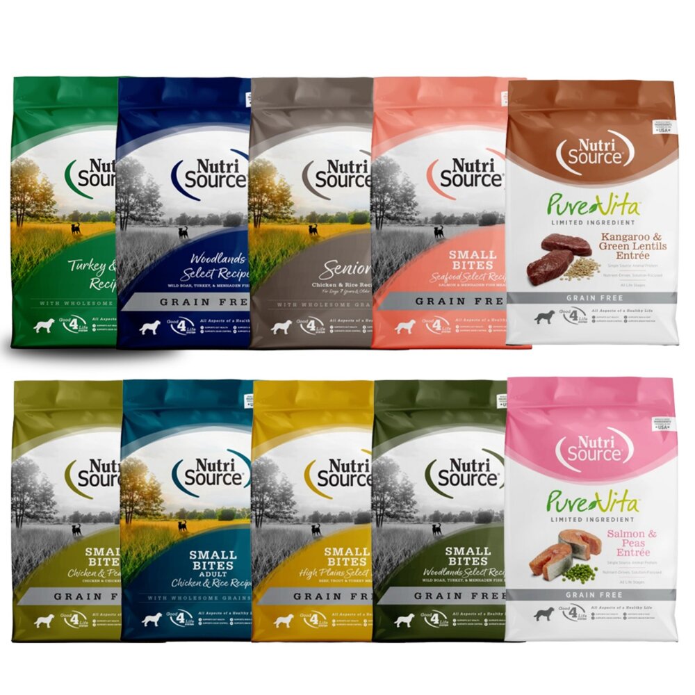 美國 NUTRISOURCE 新萃 無穀犬糧 4磅-12磅 NS 經典鮮肉 PV單一肉種 小型犬 犬糧『WANG』-圖片-1