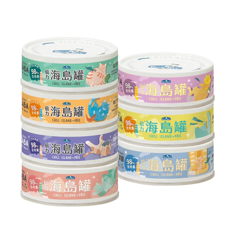 唯美味 主食貓罐 倍力 海島貓罐 【24罐組】PATE肉泥主食罐 幼貓營養罐 無榖貓罐 肉泥罐 貓罐頭『WANG』-圖片-9