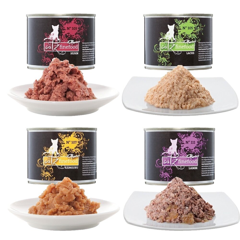 德國 CATZ 凱茲 貓咪主食罐頭【單罐】經典美食家 單一純肉低敏 德式燉肉無穀 低敏罐 純肉罐 貓罐頭『WANG』-圖片-7