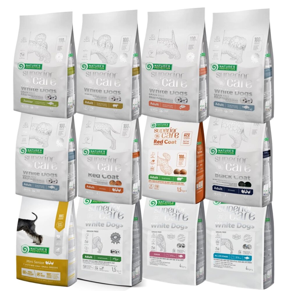 立陶宛 NATURES 自然本色 狗飼料 400g-2kg 亮白無榖 幼犬 小型成犬 中大型犬 全犬種『WANG』-圖片-1