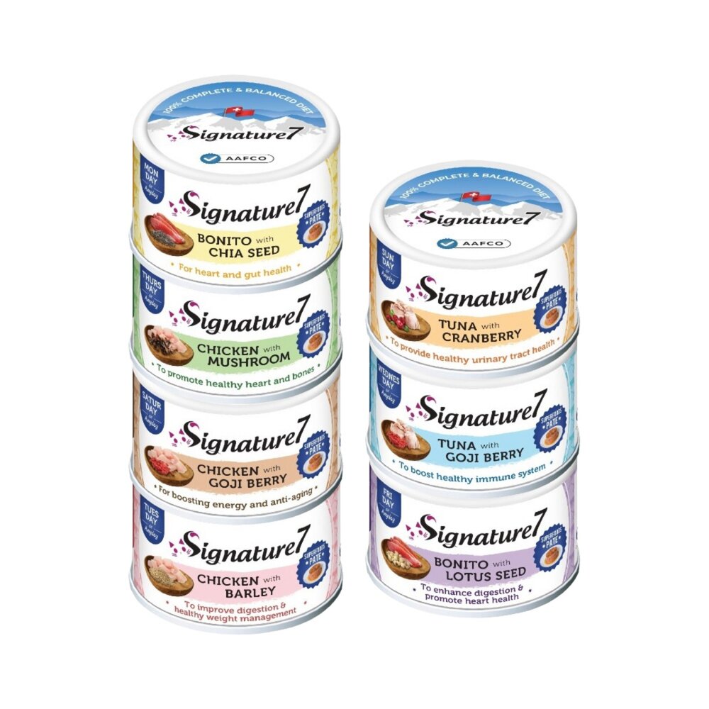 Signature7 心寵 爆漿肉醬貓罐|貓咪水果湯罐 80G【單罐】肉醬罐 湯罐 貓罐頭『WANG』-圖片-1