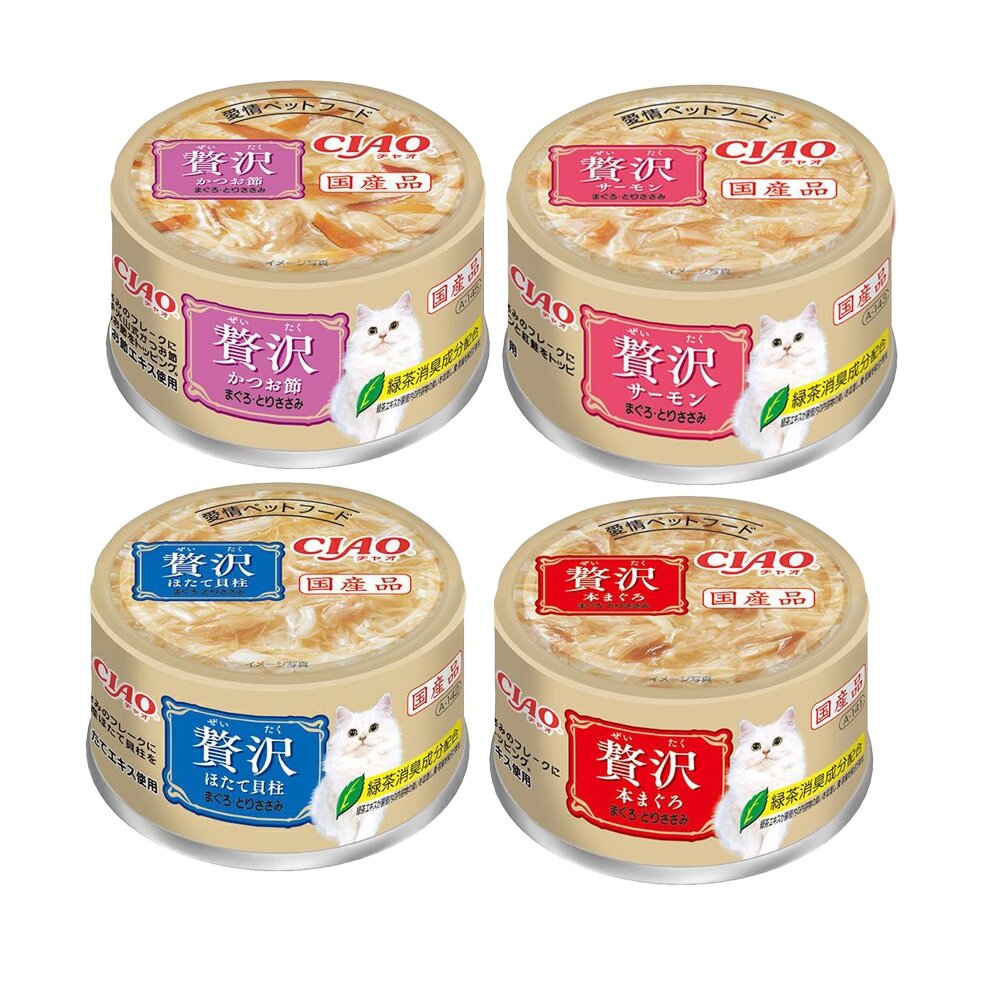 日本 CIAO 貓罐頭【24罐組】多樂米 奢侈罐 乳酸菌主食罐 日本餐罐 貓咪補水 貓主食罐 補水罐『WANG』-圖片-6