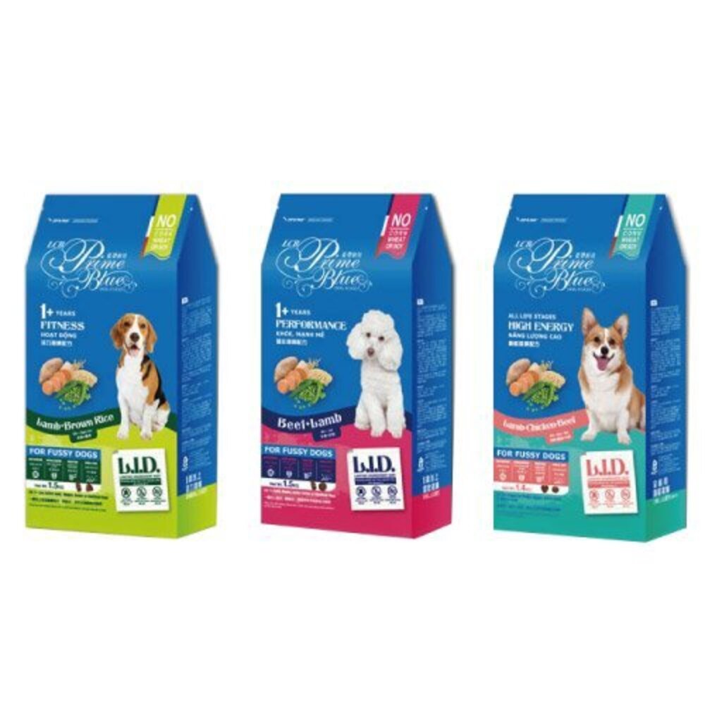 LCB 藍帶廚房 L.I.D挑嘴狗糧系列 1.4kg-10kg 活力羊肉糙米/健壯牛羊/高能三鮮 狗糧 『WANG』-圖片-1