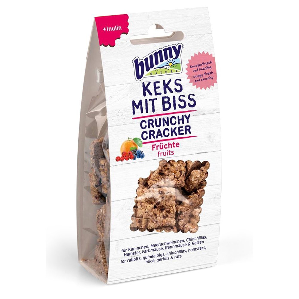 德國 bunny 邦尼 鼠兔點心 低升糖餅乾/維他命/水果總匯/纖維補充/食慾UP/消化調理 小動物零食『WANG』-圖片-4