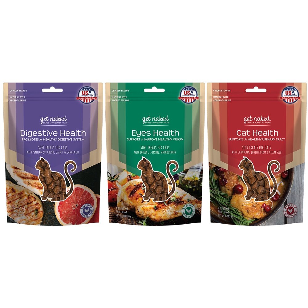 美國 NPIC 健納緹 頂級保健鮮肉軟點心 泌尿保健 腸胃保健 護眼保健 貓零食 貓點心『WANG』-圖片-1