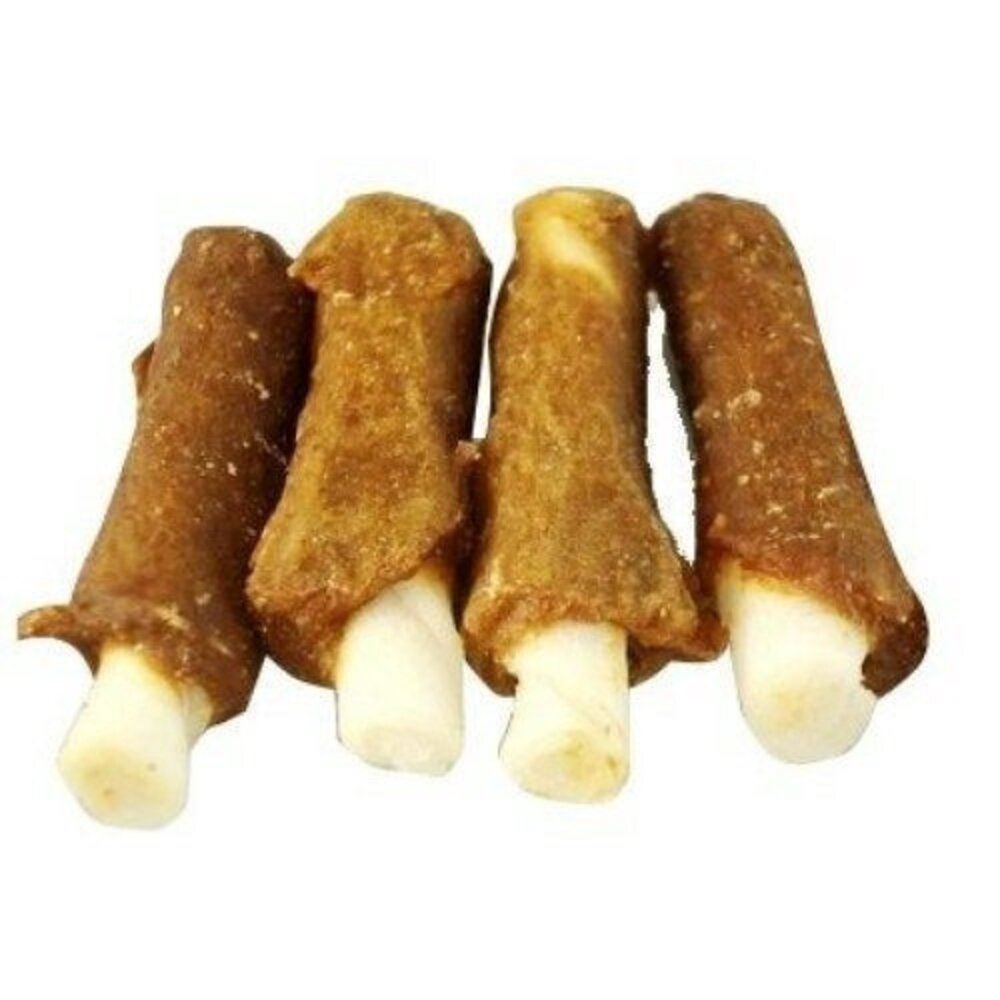 Bernice 柏妮絲 煙燻皮骨系列 耐咬牛皮骨/甜甜圈/麻花棒/煙燻味捲棒 狗零食『WANG』-圖片-1