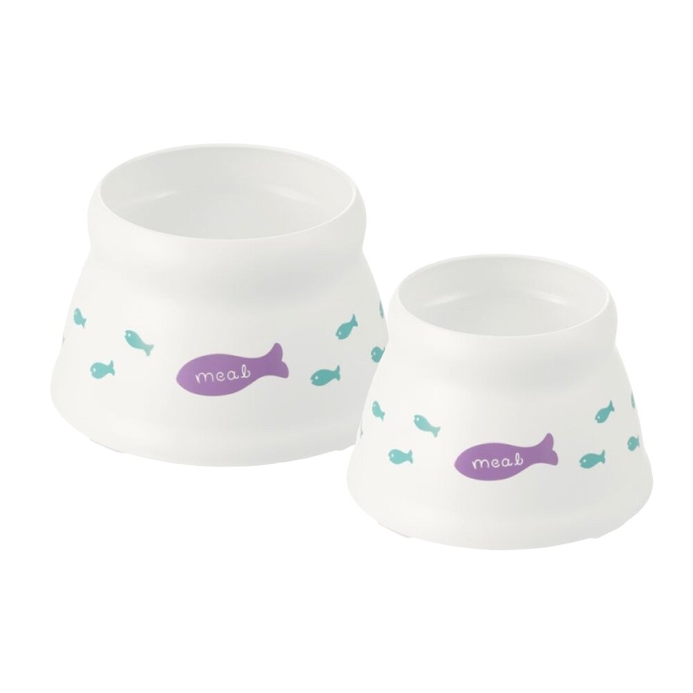 Richell 好食寬底 貓碗 狗碗 食物不外撒碗型 底腳止滑橡膠不傷地板 原廠公司貨 貓餐碗 狗餐碗『WANG』-圖片-1