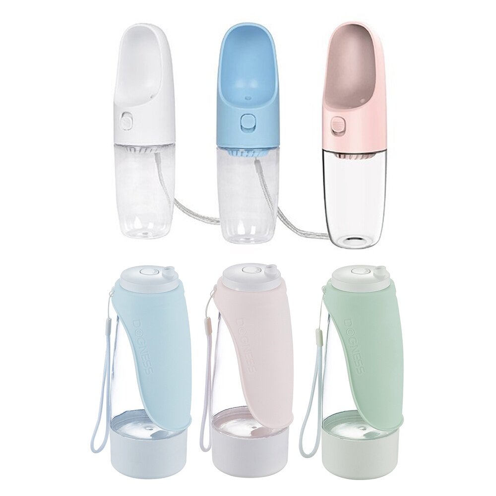 DOGNESS 多尼斯 旅行雙用碗 便攜飲水杯 二合一隨行飲水杯 可拆洗設計 寵物飲水器 寵物餐碗『WANG』-圖片-1