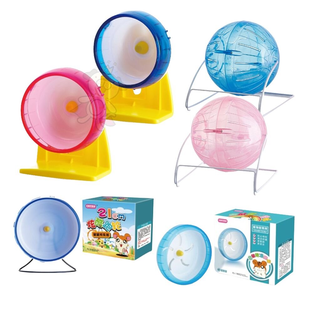 CARNO 小動物靜音滾輪 兩用靜音滾輪 運動健身滾球 小動物靜音滾輪 倉鼠適用『WANG』-圖片-1