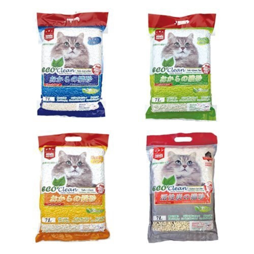 ECO 艾可 貓砂【6包組免運】天然 草本輕質型/豆腐貓砂 /1.5mm極細豆腐貓砂『WANG』-圖片-5