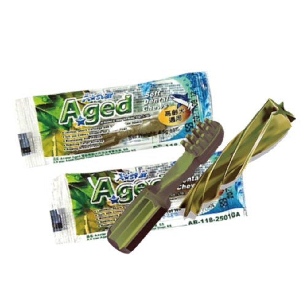 A-Star Bones 狗潔牙骨 單支裝 夾心耐咬棒 機能耐咬棒 高齡犬 雙刷五星 耐咬潔牙骨 狗潔牙棒『WANG』-圖片-9